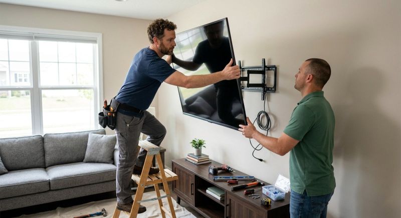 Bedroom Tv Mounting in Longmont, CO