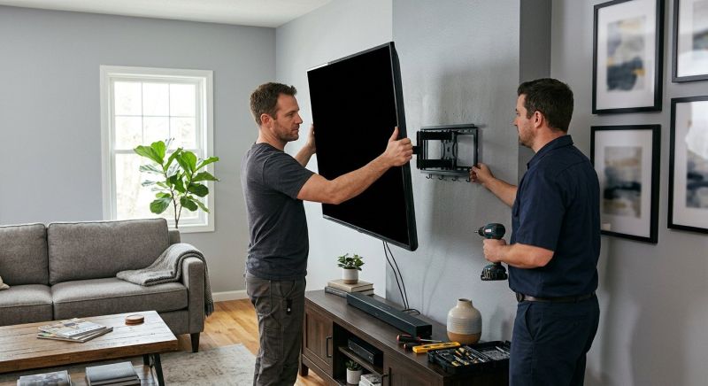 Television Mounting Service in Olathe, KS